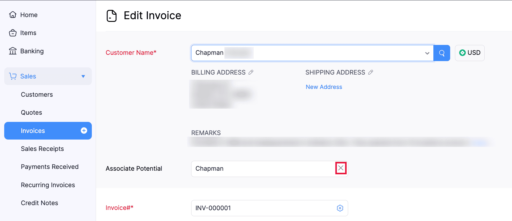 Dissociate Potential