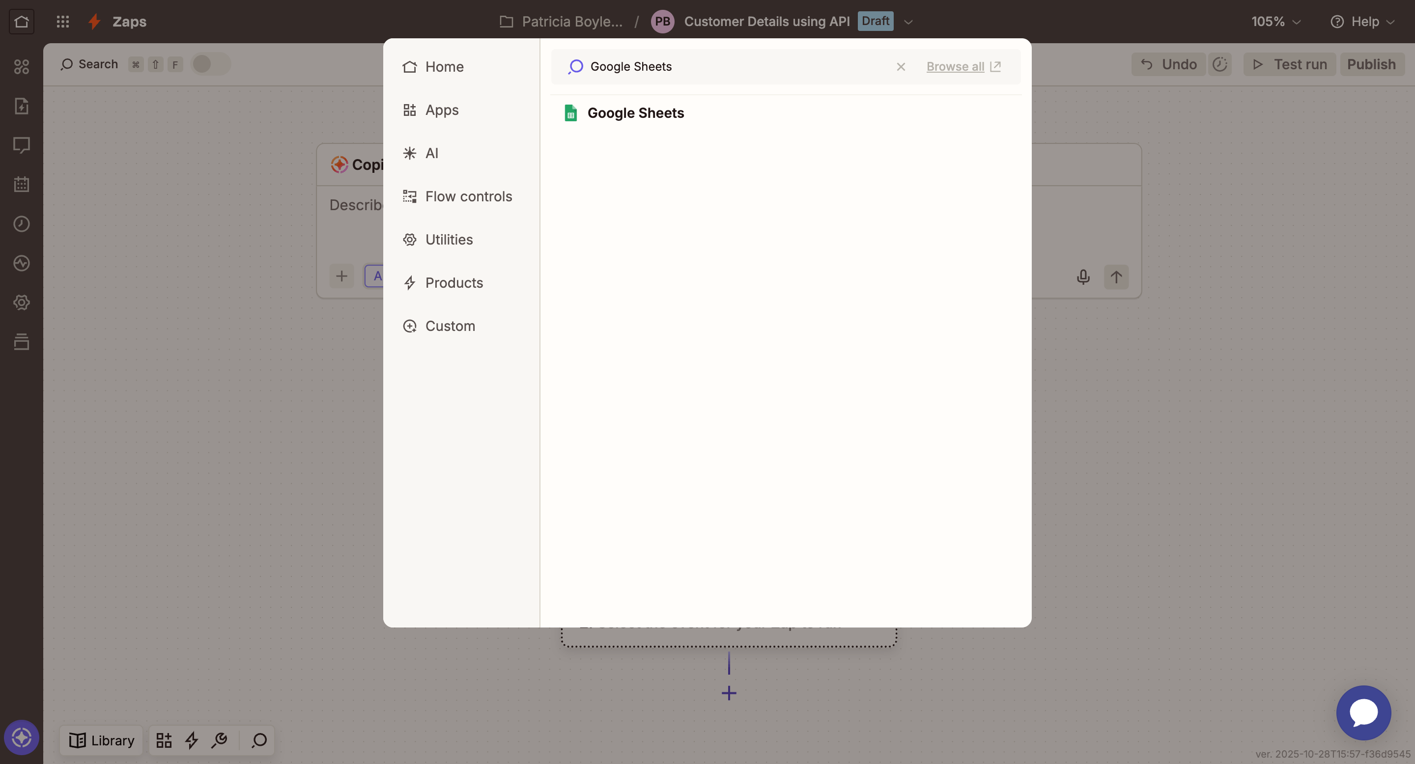Search Google Sheets