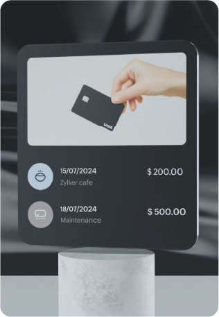 Card spend summary dashboard