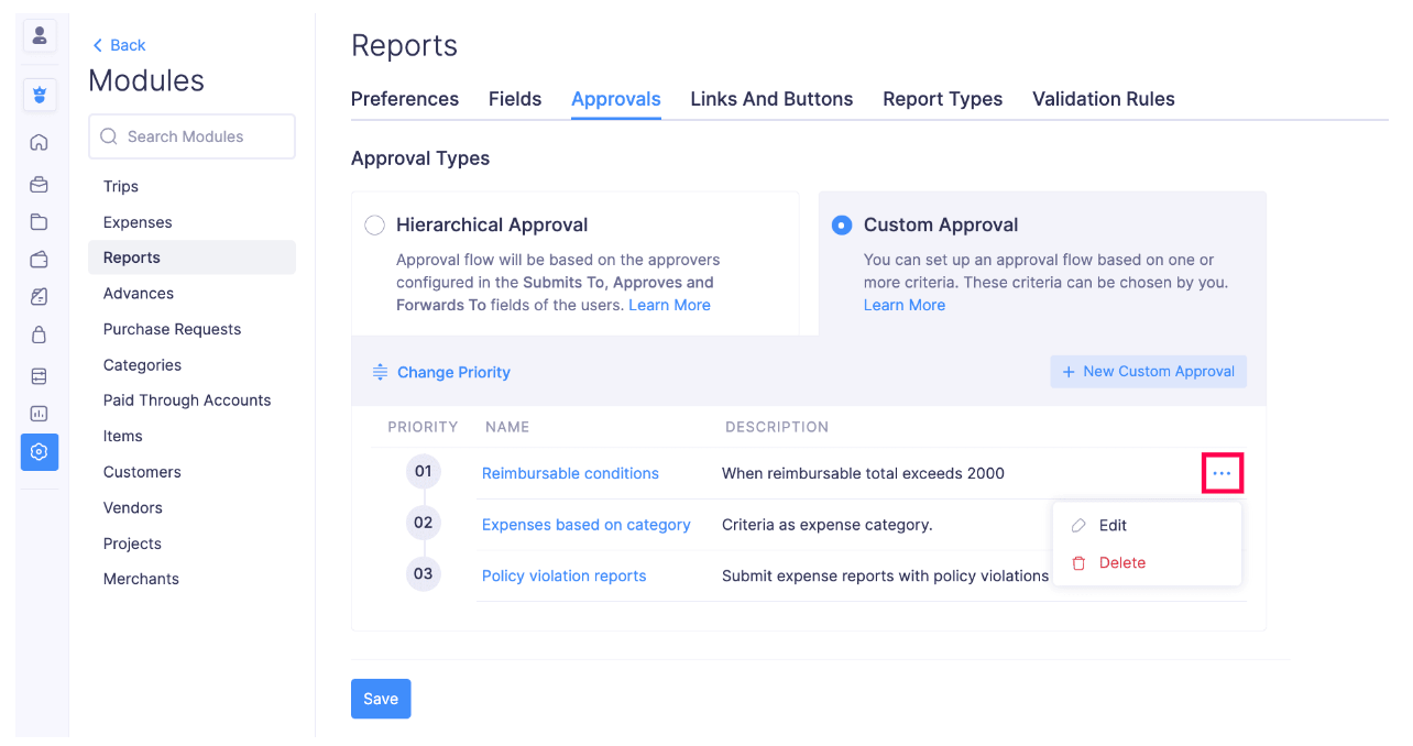 Mark Schedule as Inactive