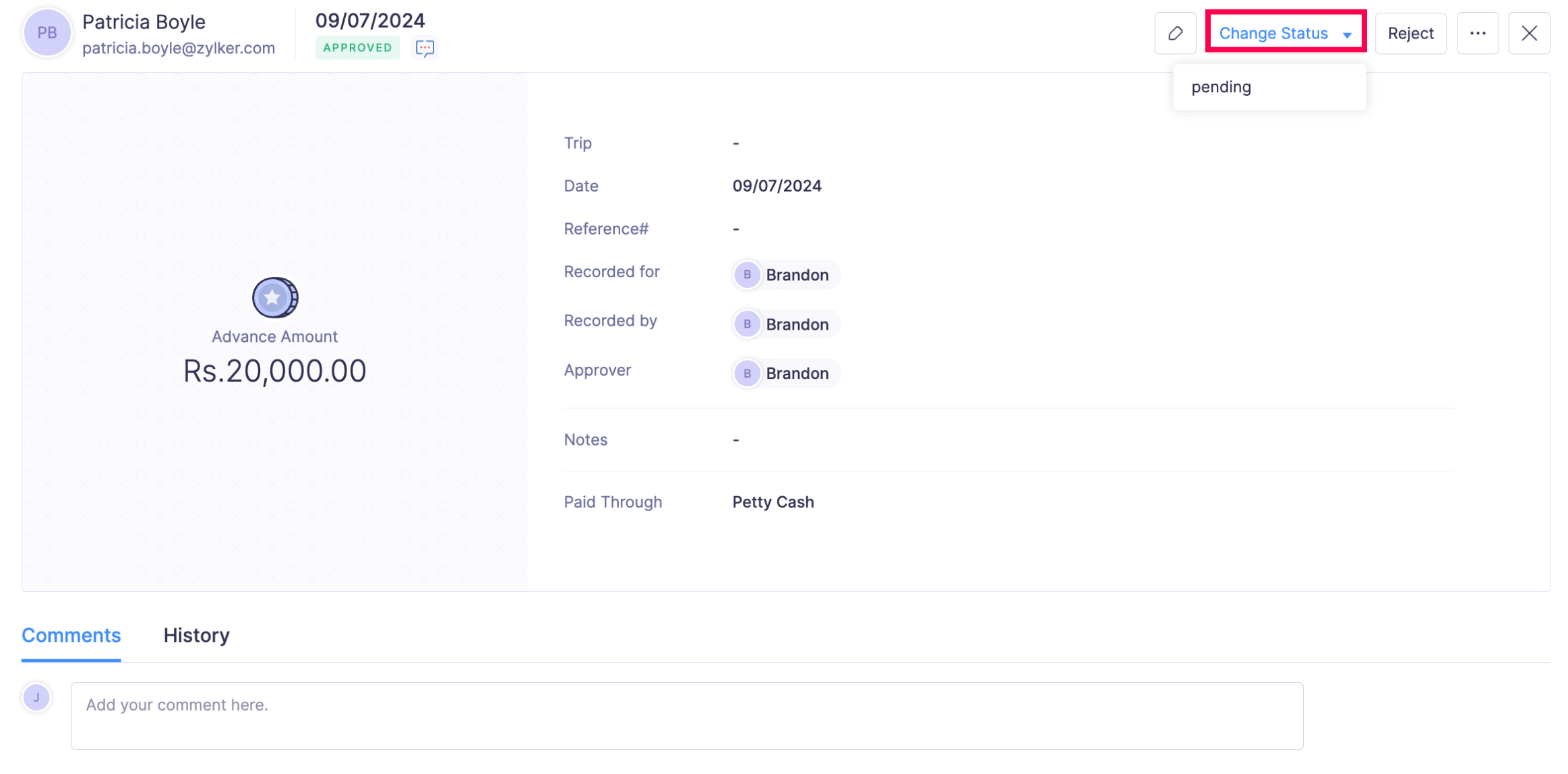 Advances-Preferences