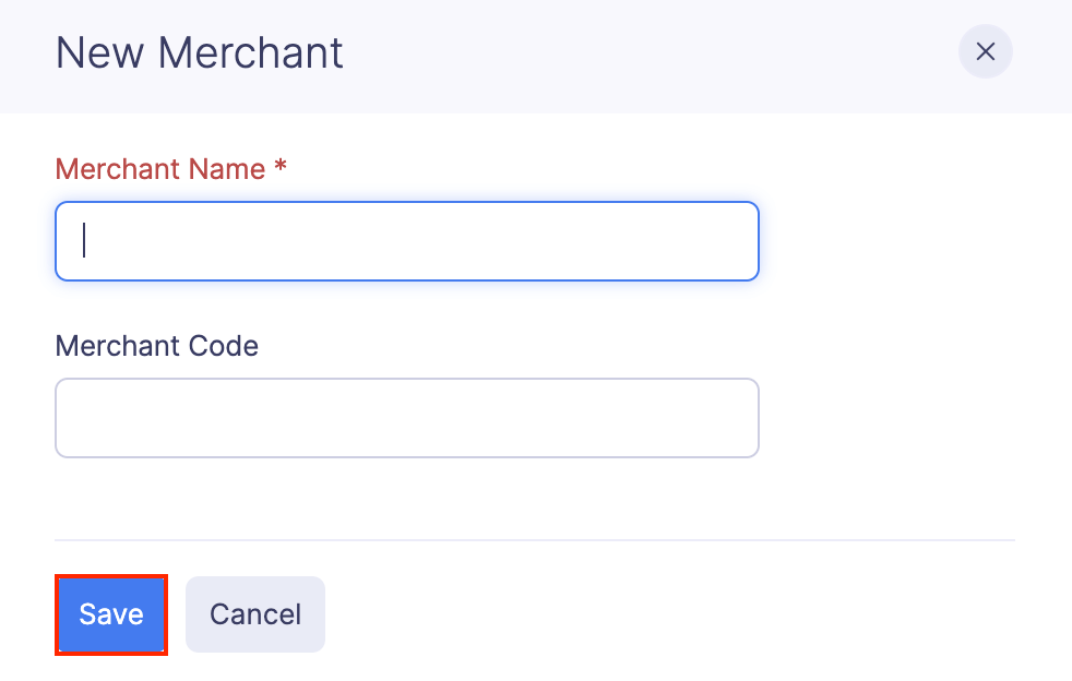 Add a Merchant