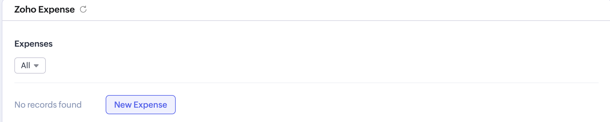 Enter details into expense from details