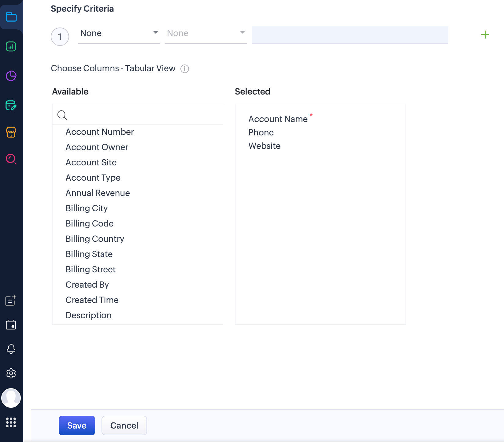 Create View for Expense