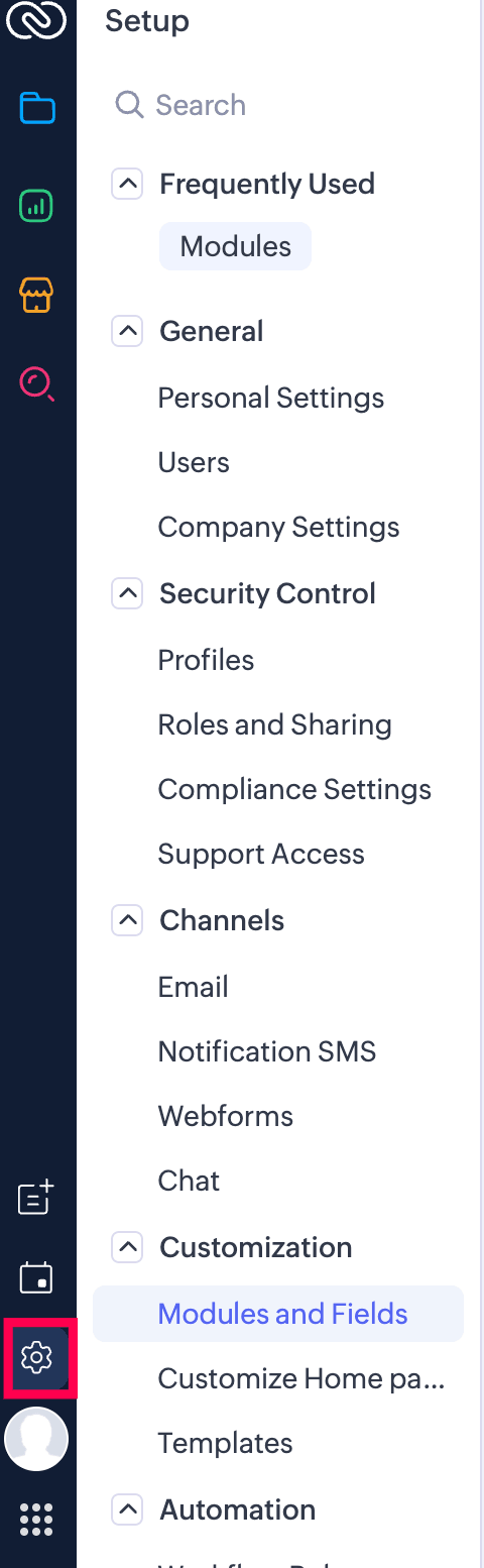 Add custom field in CRM