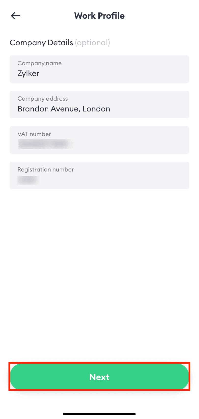 Create Bolt Work Profile