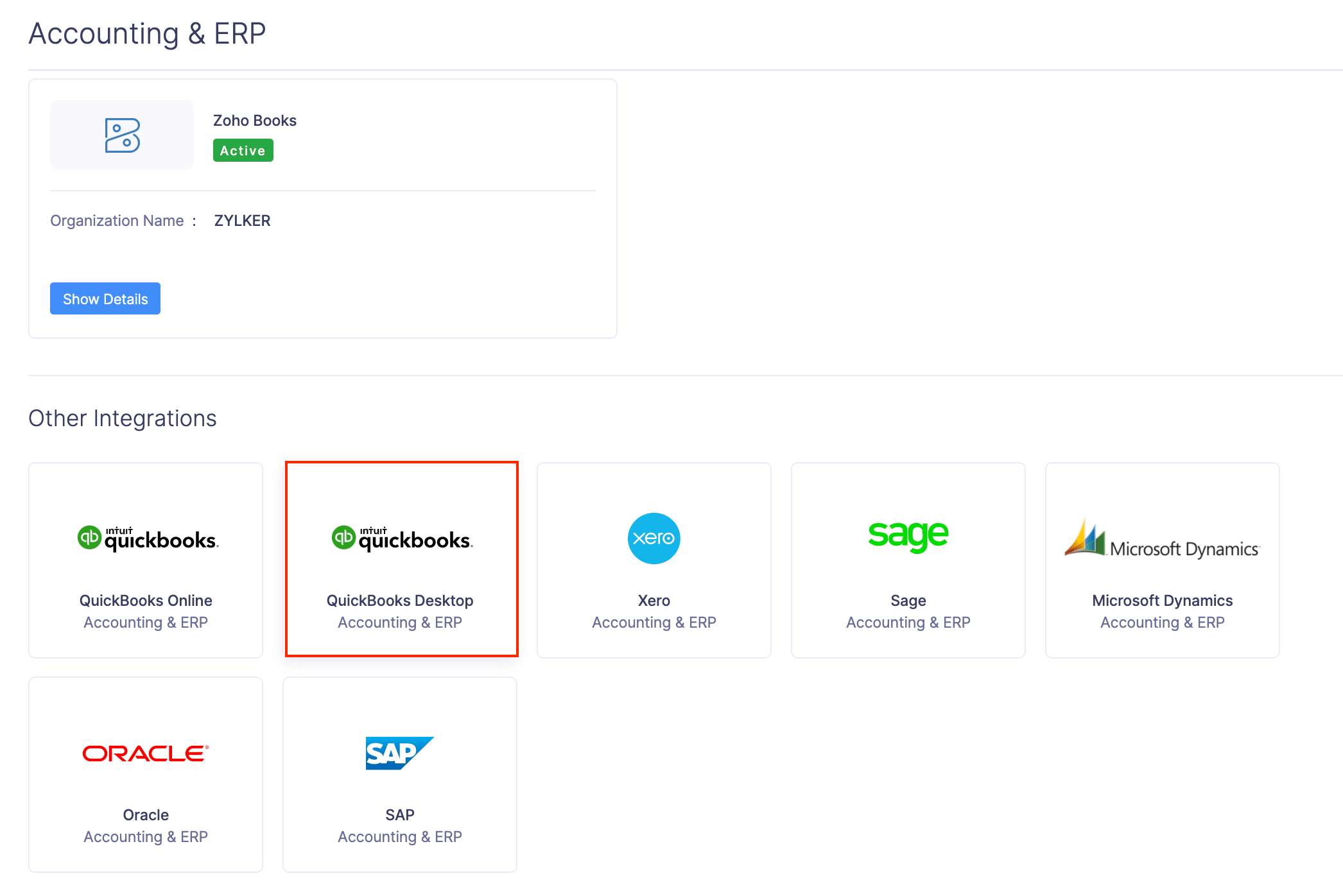 Download Zoho Expense - QuickBooks Desktop Connector