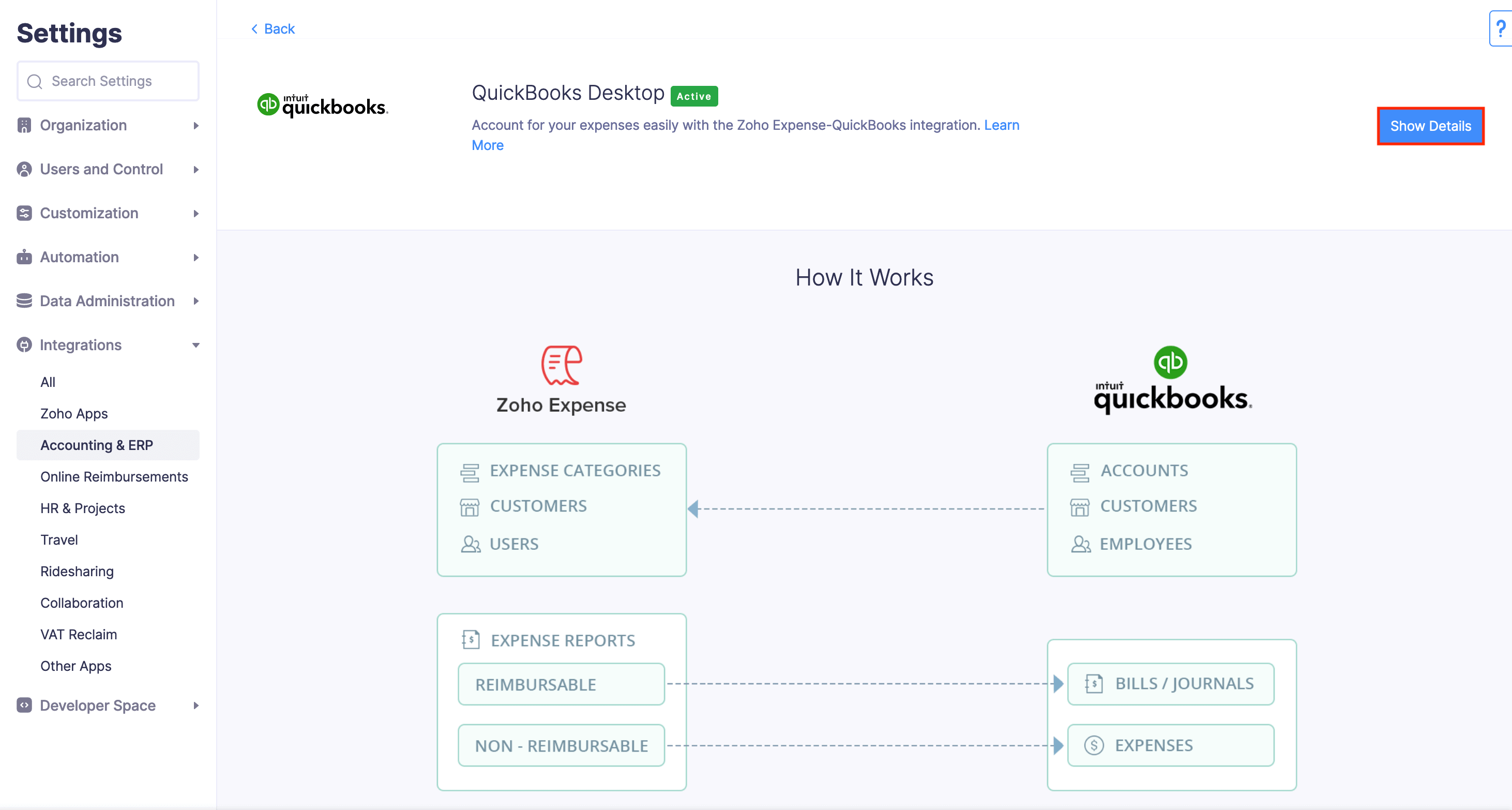 Disconnect the Integration