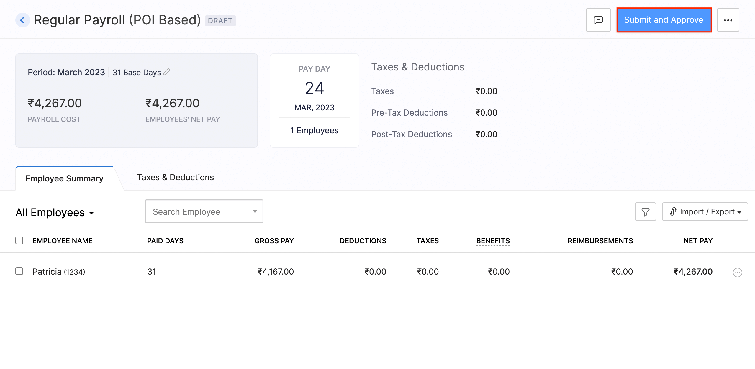 Process Reimbursements