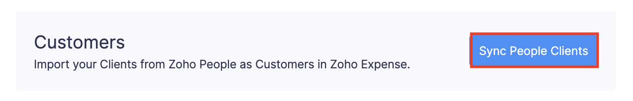 Set up Zoho People