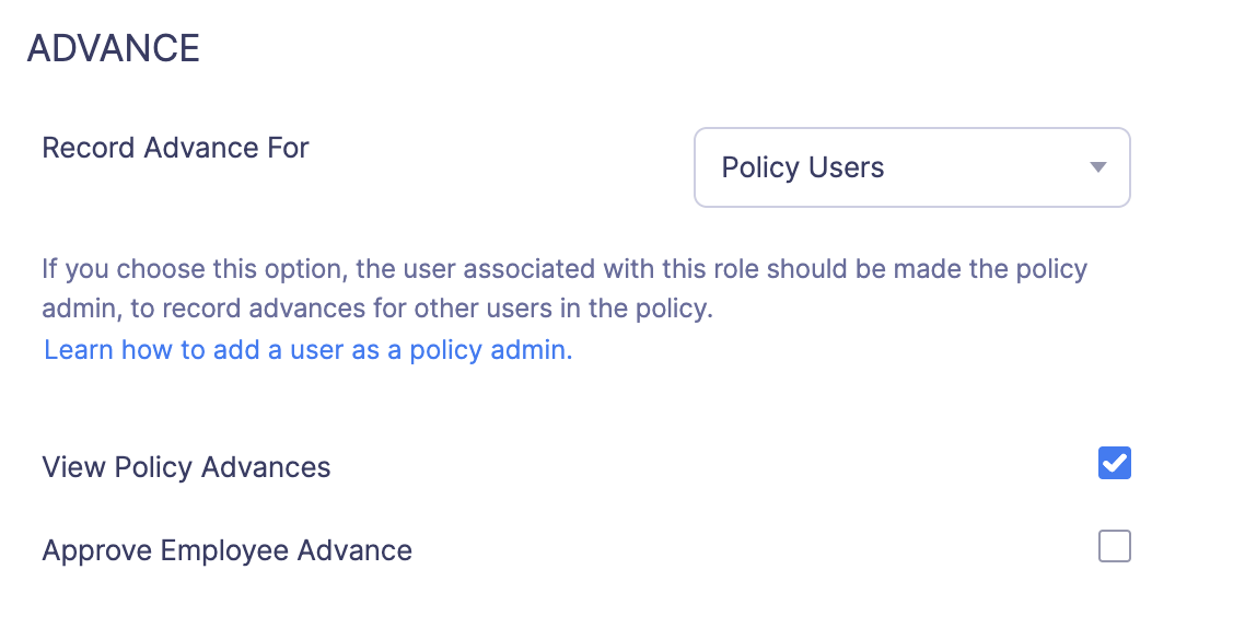 Create a Role with Policy Based Permission