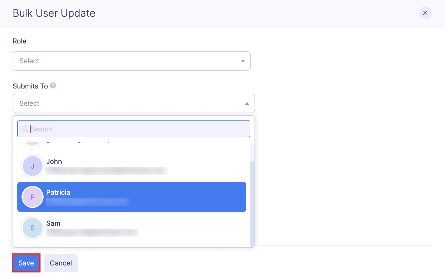 Update Approval Flow in Bulk