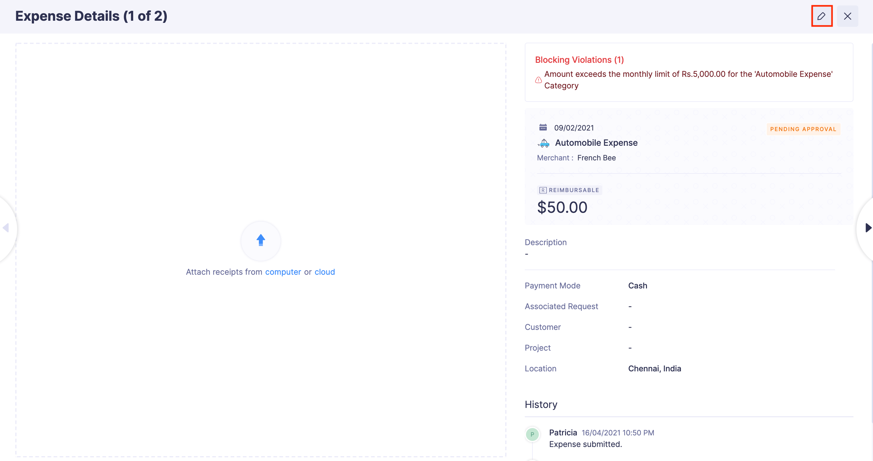 Update the Submitted Reports