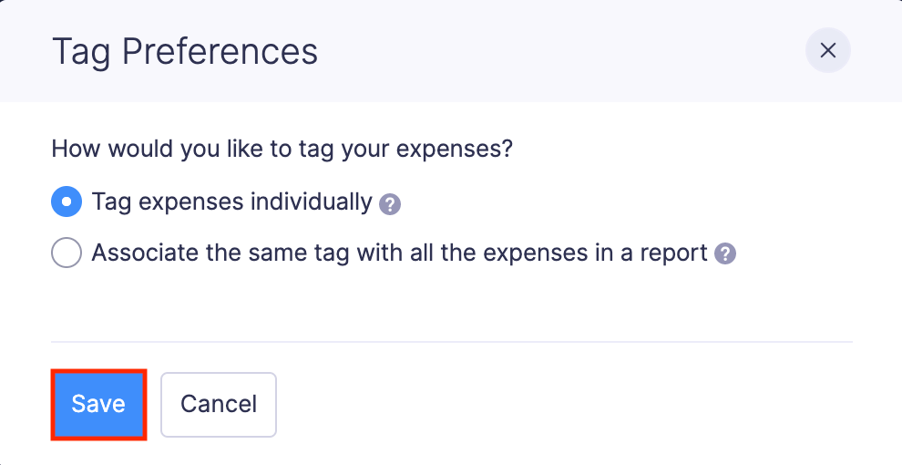 Enabling Tags and Configuring Preferences
