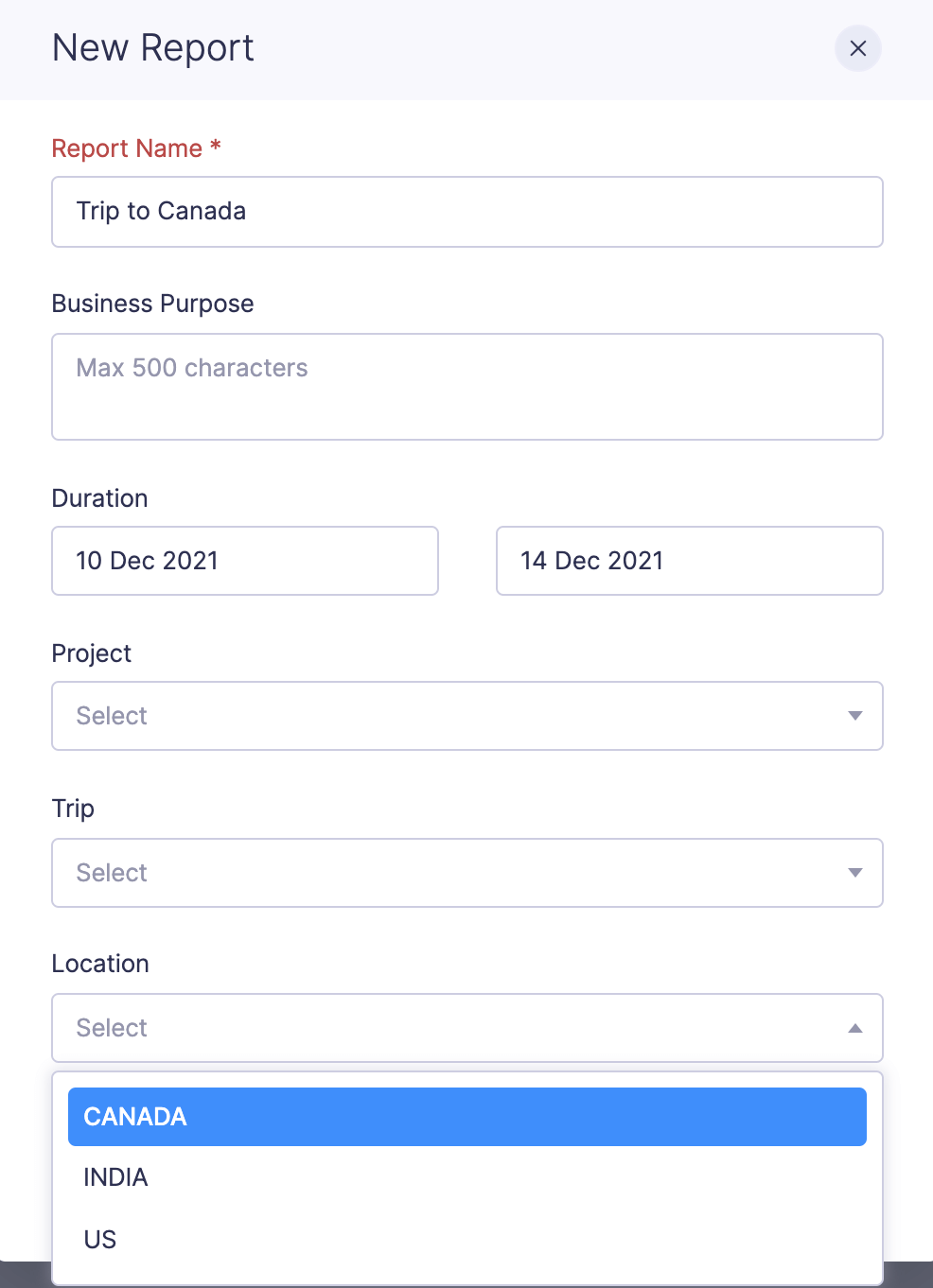 Associating Tags to Reports