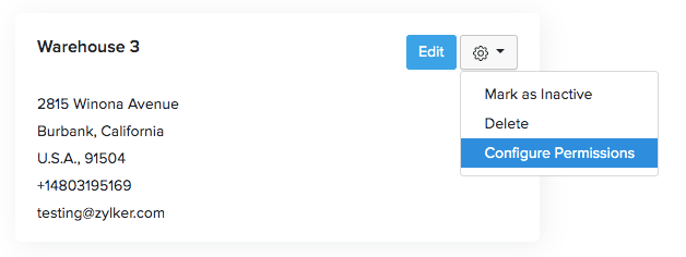 Configure Permissions 1