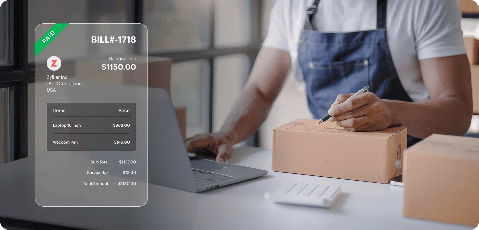 Easy invoice processing
