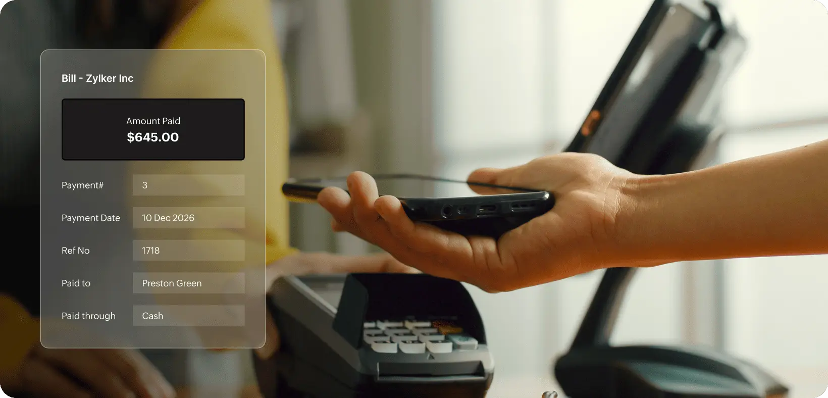 Payment status updates