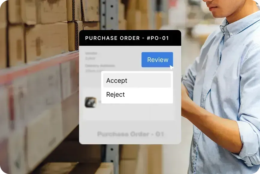 Faster purchase order cycles with vendor self-service
